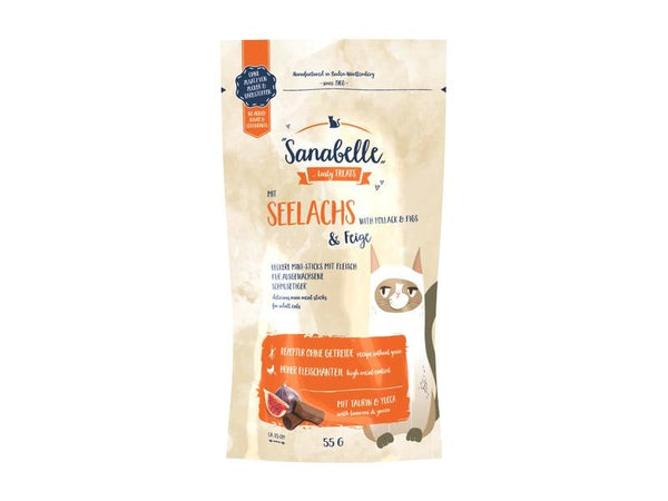 Sanabelle Cat Snack Pollack & Fig 55 g