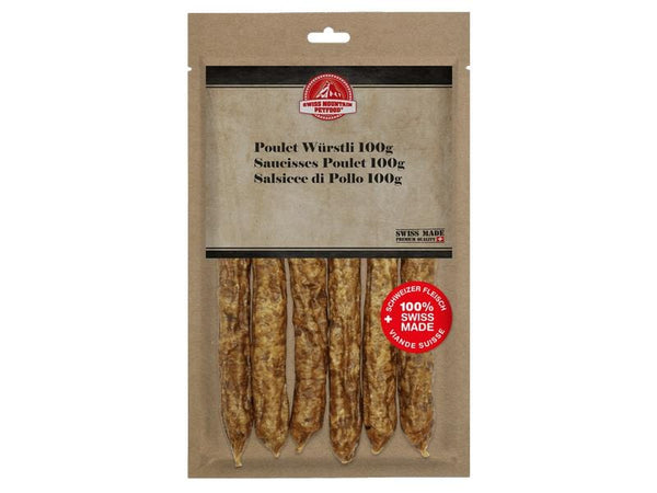 Swiss Mountain Petfood Chewable Beef Sausages, 100 g