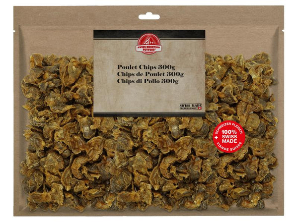 Swiss Mountain Petfood Chewable Chicken Chips, 300 g