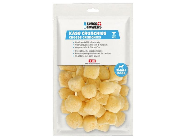 Swiss Cowers treat cheese crunchies small, 100 g