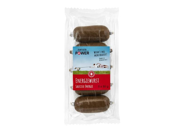 naturaDog energy sausage 5 x 50 g