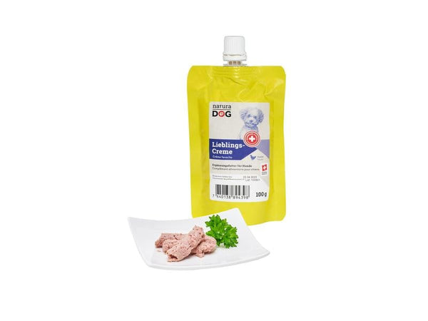 naturaDog favorite cream chicken 100g