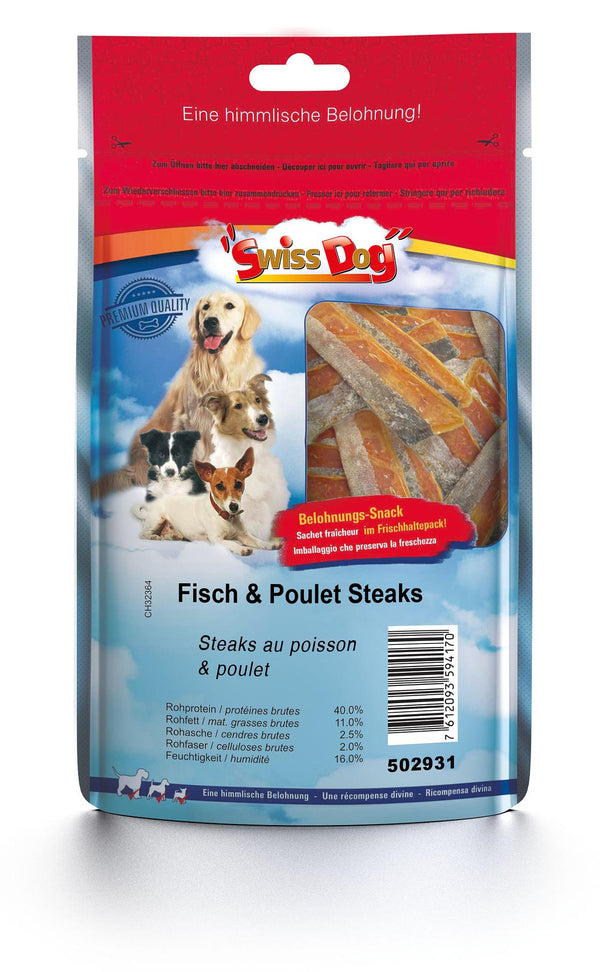 SwissDog Fish &amp; Chicken Steaks