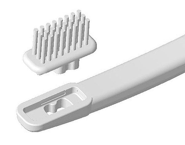 Mira-pet 1-fold replacement brush head