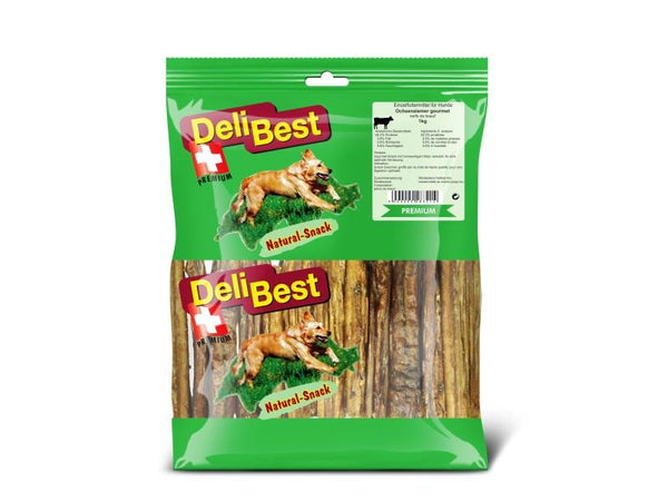 DeliBest Chew Stick Premium Oxen Pizzle, 1kg