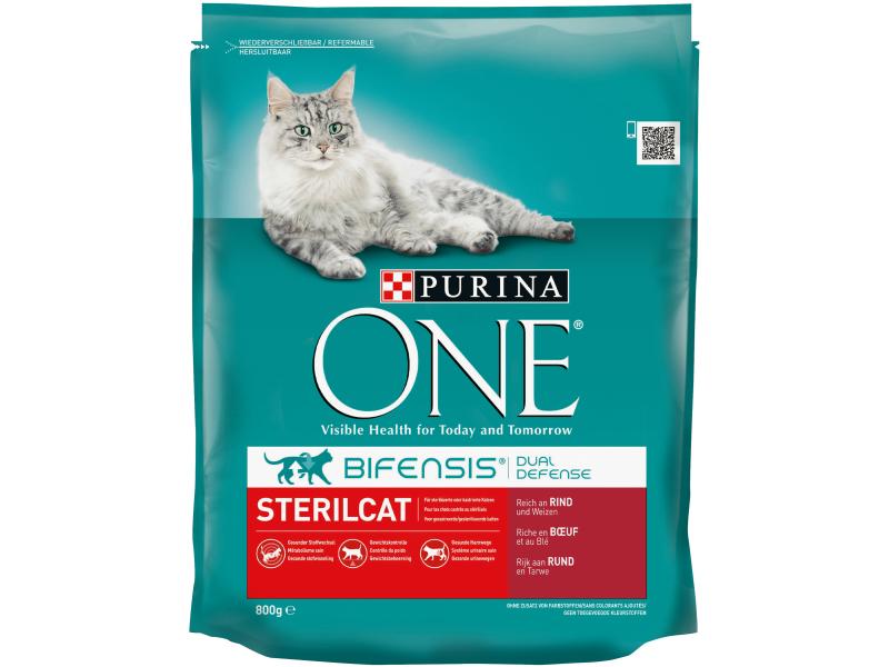 Purina ONE Dry Food Sterilcat Beef & Wheat – Nala und Luna - dein Shop ...