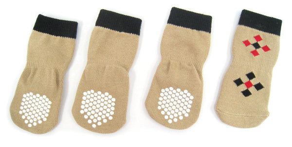 Dog socks with anti-slip, diamond