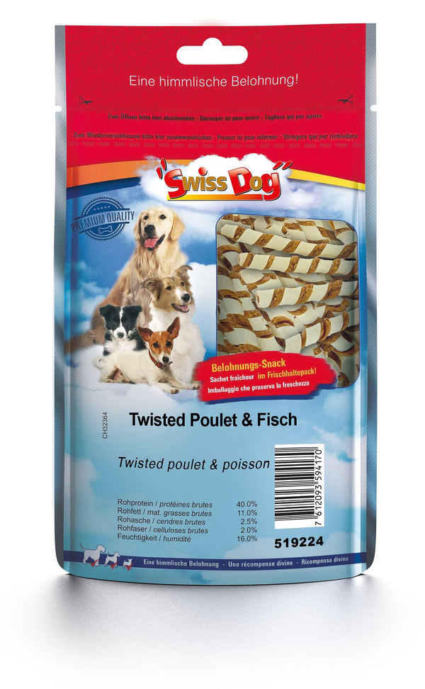 SwissDog Twisted Chicken &amp; Fish