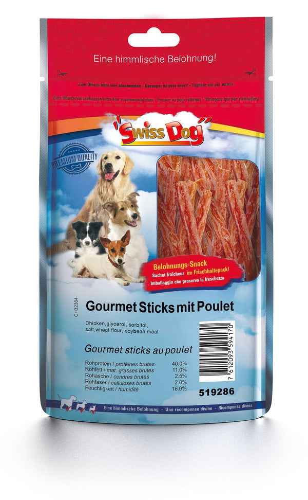 SwissDog gourmet sticks, chicken