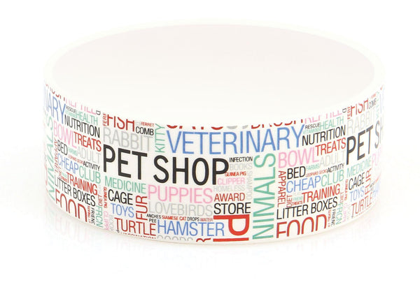 Ceramic bowl PETSHOP