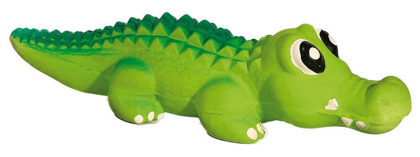 Dog toy latex croco