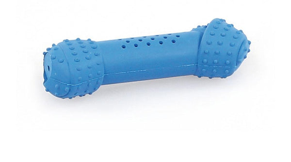 Dog toy soft rubber bone Mr. Freeze