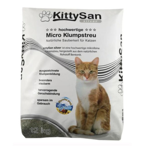 KittySan cat litter Wyoming silver 10l