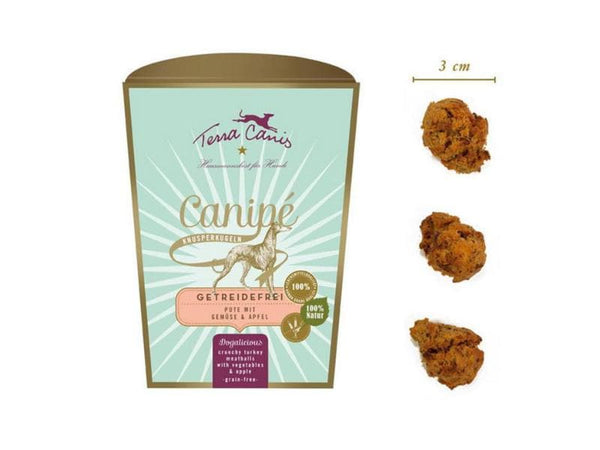 Terra Canis treat CanipÈ grain-free with turkey