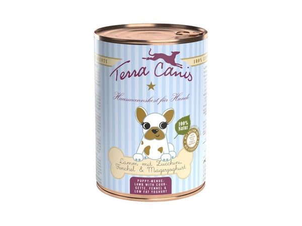 Terra Canis wet food puppy menu lamb