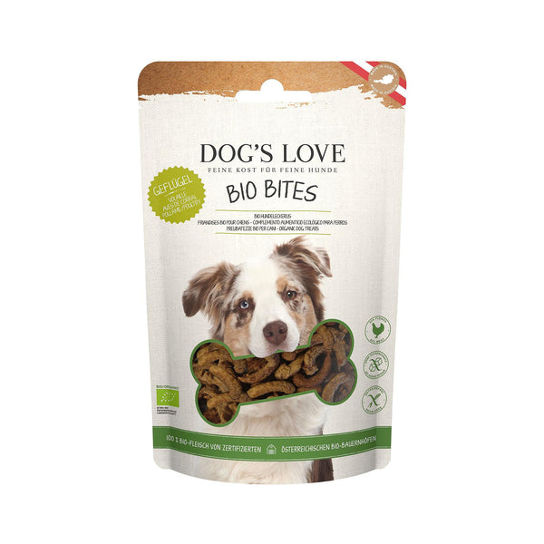 Dog's Love BITES ORGANIC Poultry