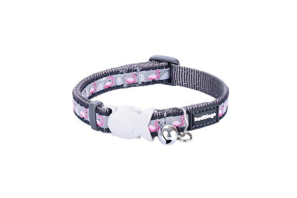 RedDingo Flamingo Cat Collar