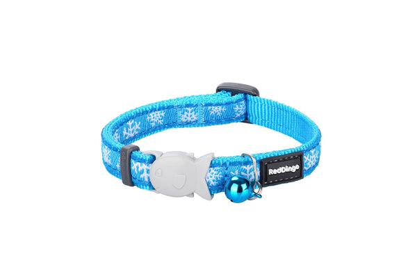 RedDingo Snowflake Cat Collar