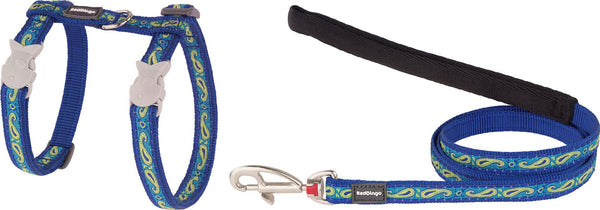 RedDingo Harness and Leash Paisley