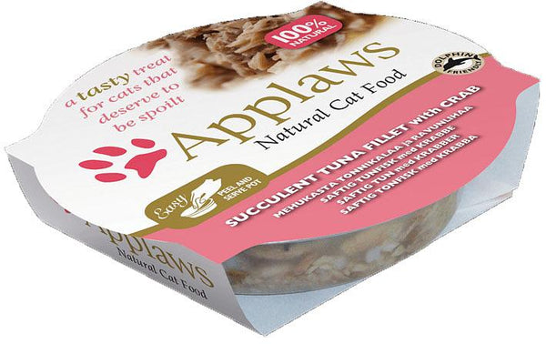 Applaw's Cat Pot Tuna Fillets &amp; Crab