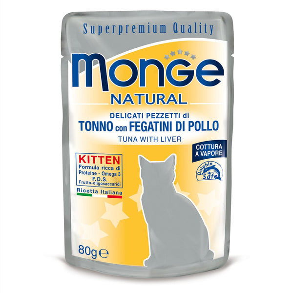 monge Natural Kitten Tuna &amp; Chicken Liver