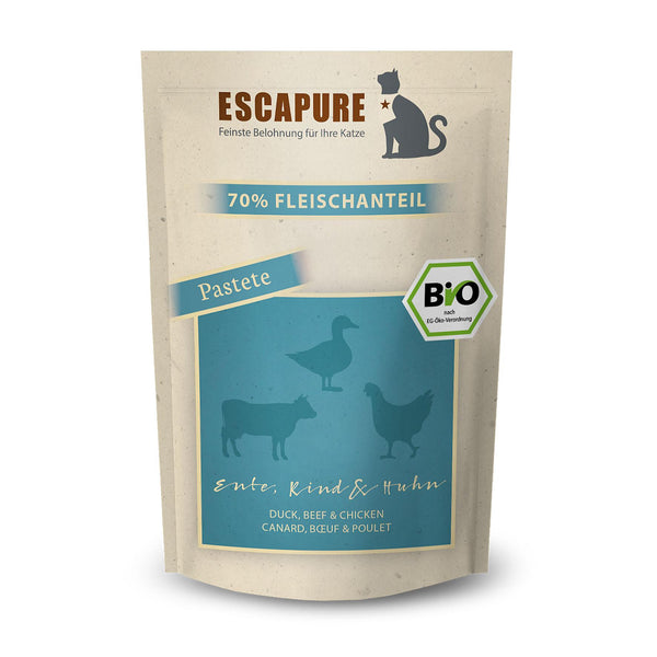 ESCAPURE Duck, Beef &amp; Chicken ORGANIC