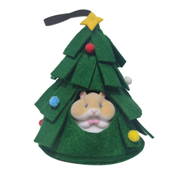 Hamster house Christmas tree