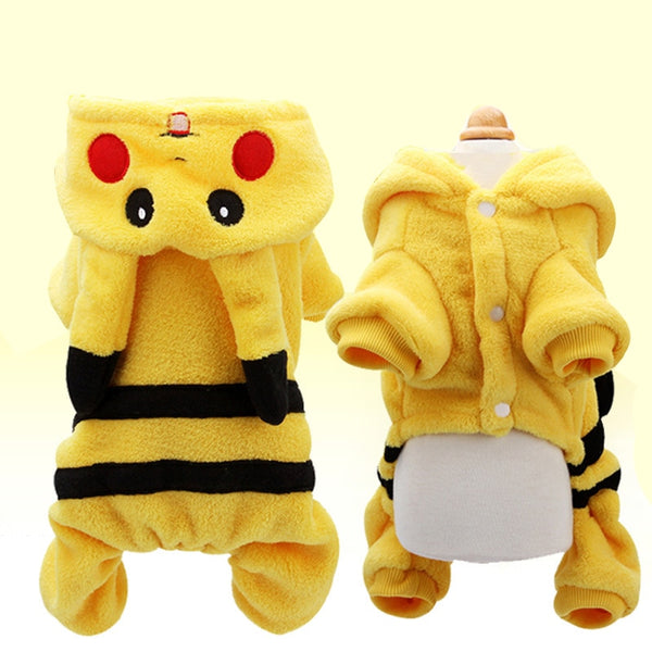 Warm Pokemon Pikachu Costume