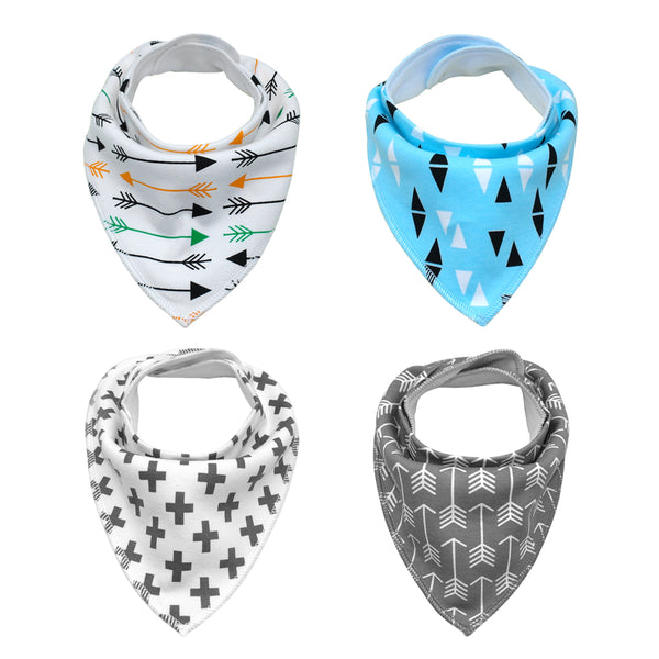 Four Indian-look Bandanas